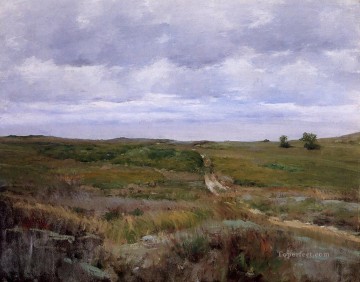 William Merritt Chase Painting - Over the Hills and Far Away William Merritt Chase